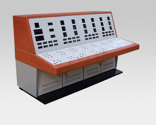 钢木结合监控台